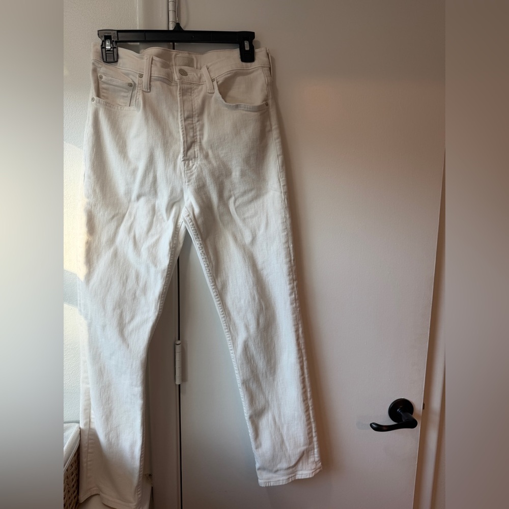 MOTHER The Tomcat Ankle High-Rise Jeans-Stretch Size 30